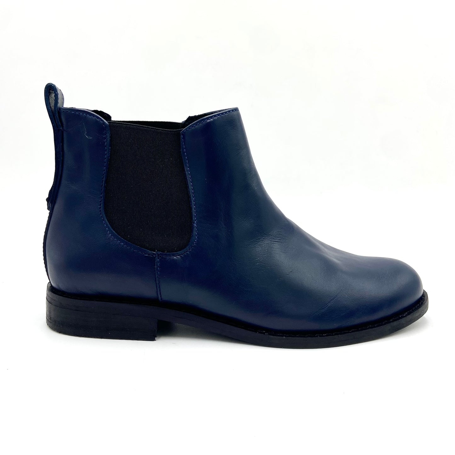 Beatle cuero azul marino