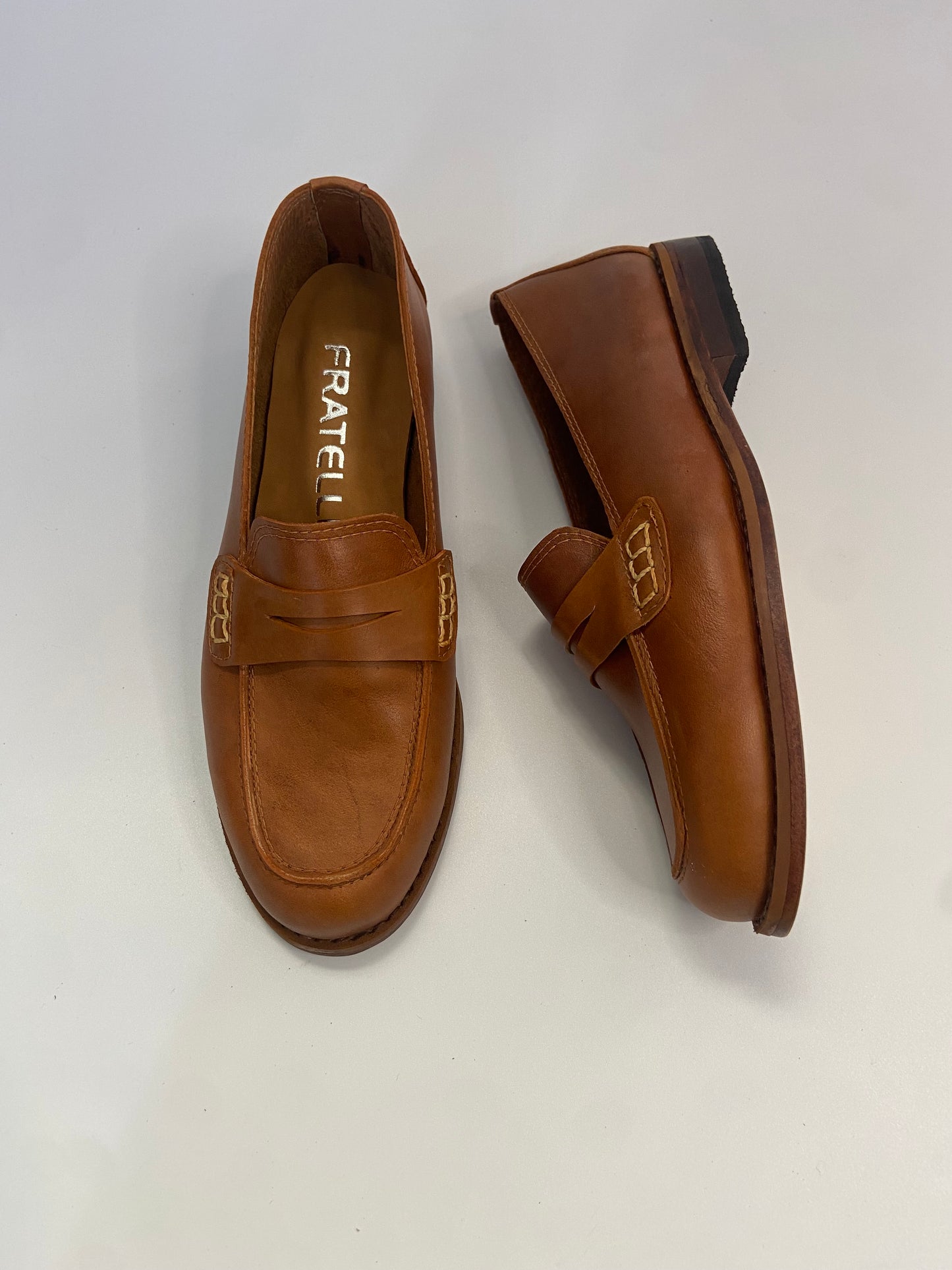 Mocasines 1450R Cuero Camel