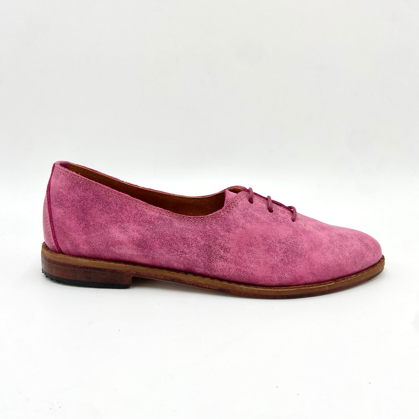 Mouse cuero fucsia