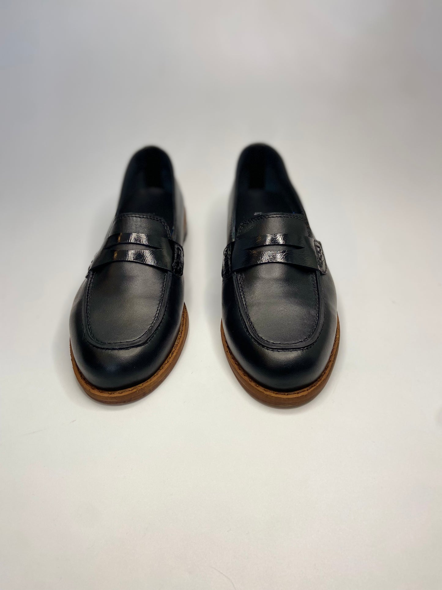 Mocasines 1450R Cuero Negro