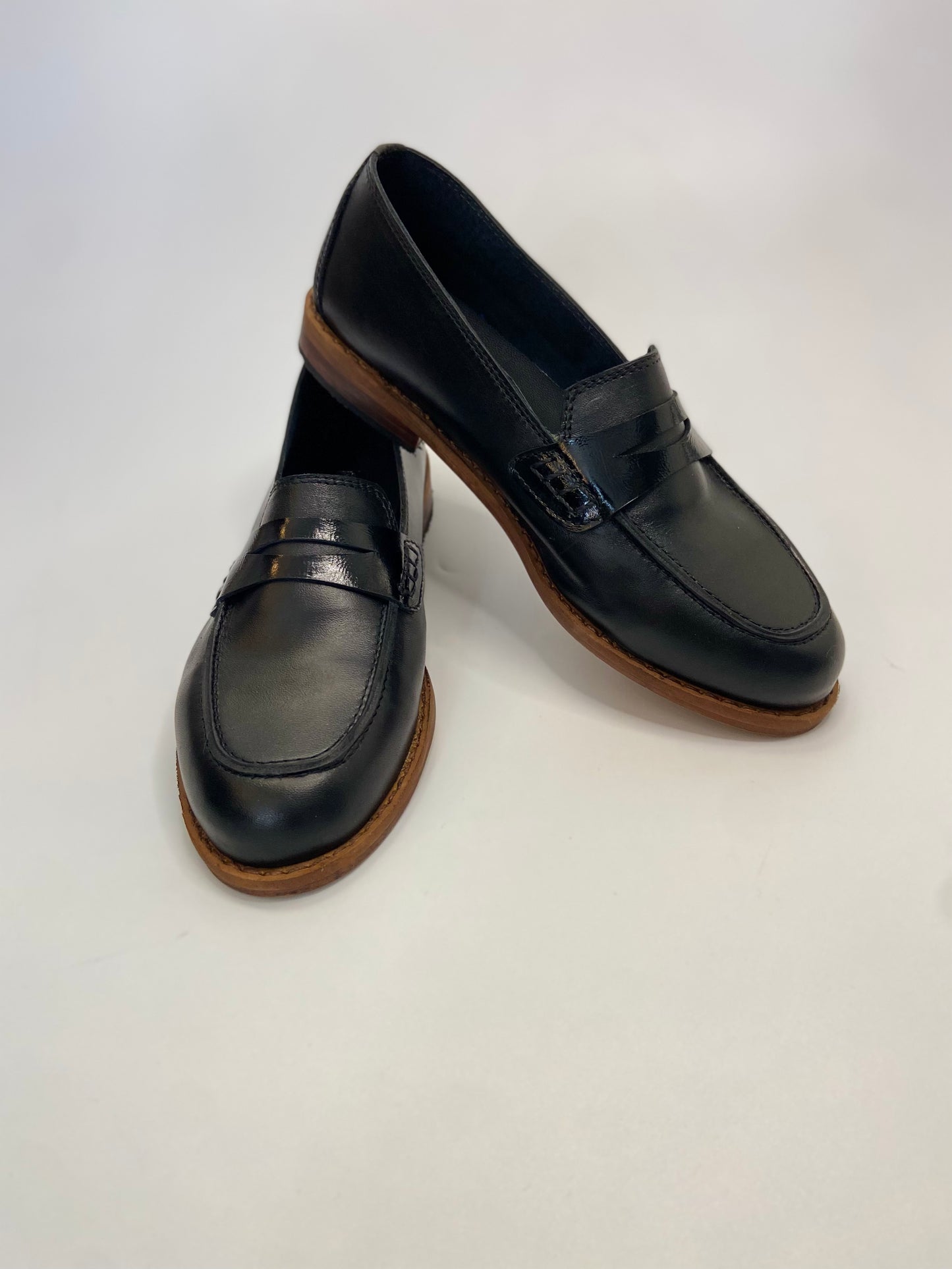 Mocasines 1450R Cuero Negro