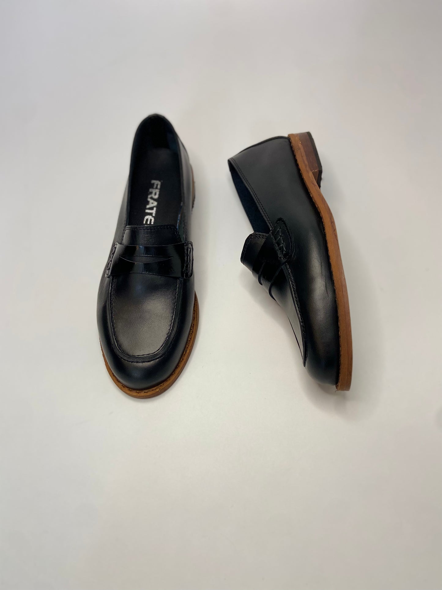 Mocasines 1450R Cuero Negro