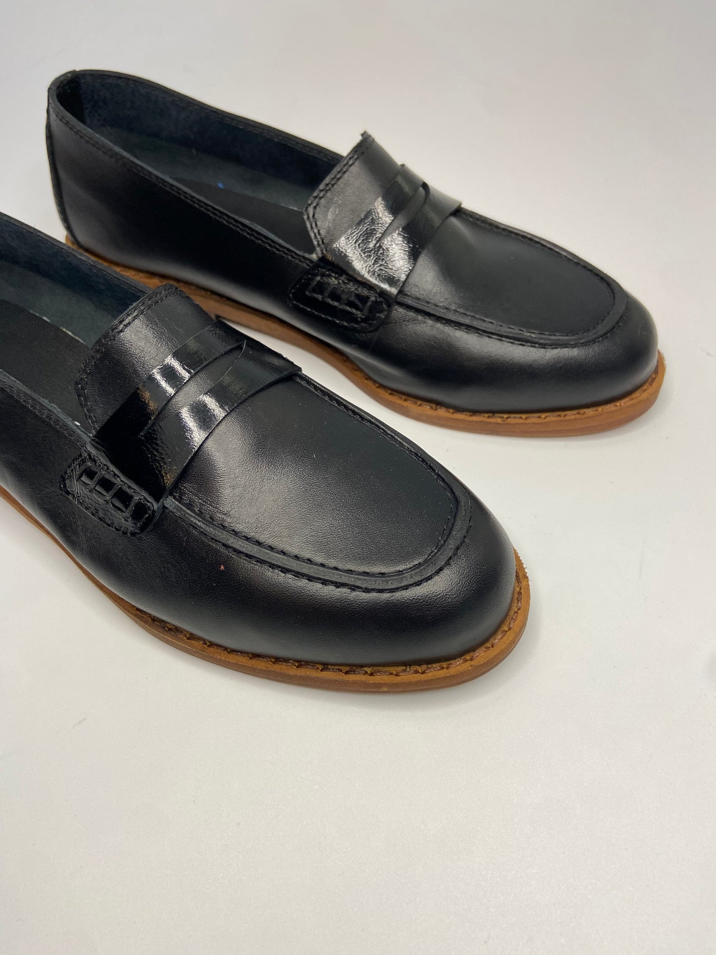 Mocasines 1450R Cuero Negro