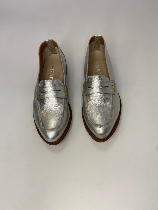 Mocasines 1450P Cuero Plata