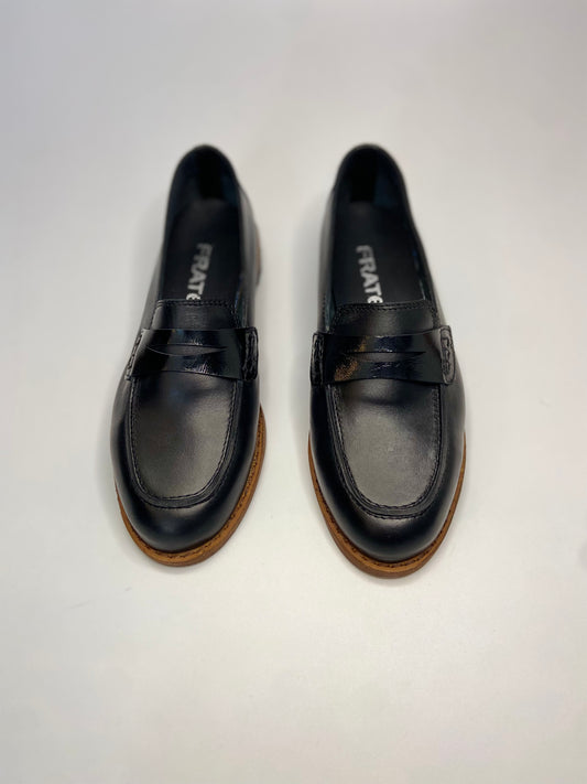 Mocasines 1450R Cuero Negro